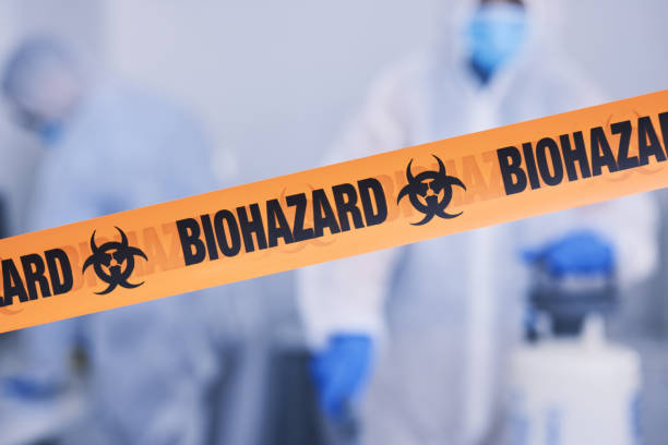 Professional Infectious Disease Decontamination technician working in Whitefield, NH